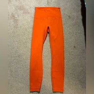 Lululemon Women’s High-Rise Wunder Under Tight Leggings, Size 4, 25”